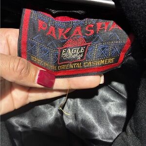 Black Cashmere Men's Jacket